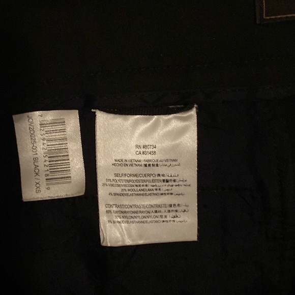 Bcbg dress pants black xxs - Picture 3 of 4